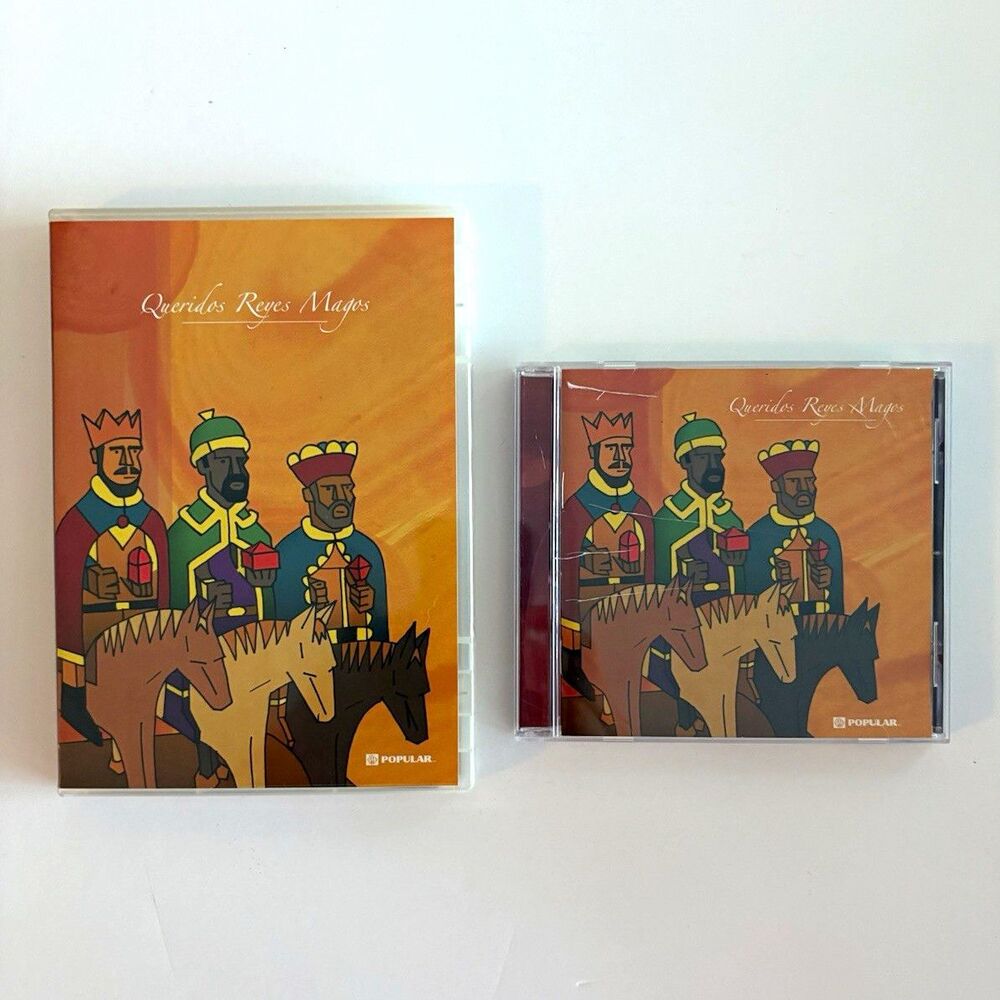 Banco Popular Queridos Reyes Magos DVD + CD Especial  Navidad Bundle Puerto Rico